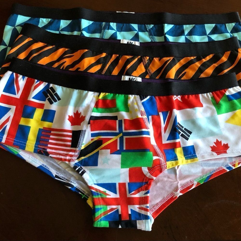ME UNDIES - BRAND NEW - L Sz Small - 3-Pack Cheeky Brief Undies/Super Soft! - Picture 3 of 12